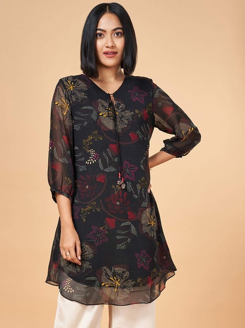 Marigold Lane Black Printed Tunic-picture-33
