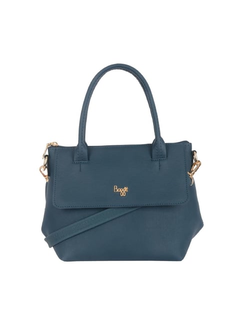 Buy Baggit Blue Textured Small Handbag at Best Price Tata CLiQ - Main Image