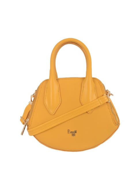 Buy Baggit Yellow Solid Small Handbag at Best Price Tata CLiQ