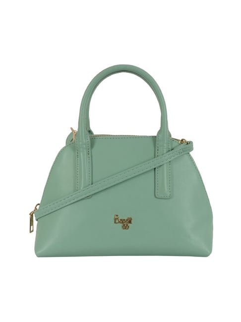 Buy Baggit Green Solid Small Handbag at Best Price Tata CLiQ