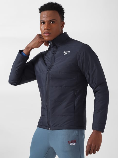 Reebok Training Navy Regular Fit Gusto Jacket
