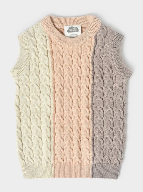 MiArcus Kids Multicolor Color Block Sweater-picture-34