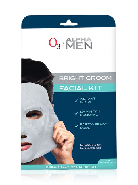 O3+ Alpha Men Bright Groom Facial Kit