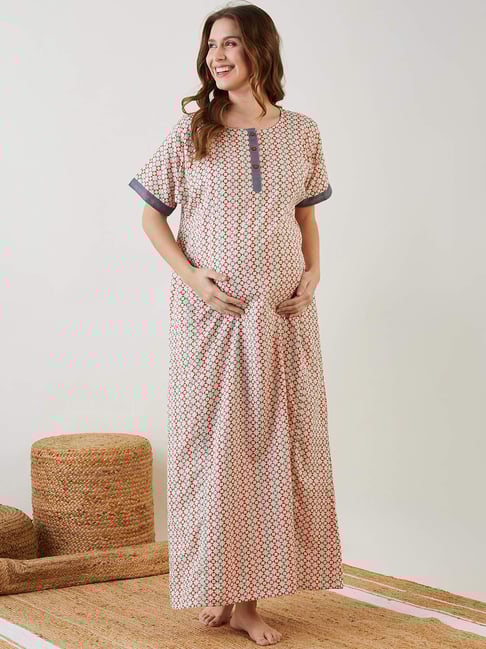 Maternity The Kaftan Company Nighties The Kaftan Company Off-White