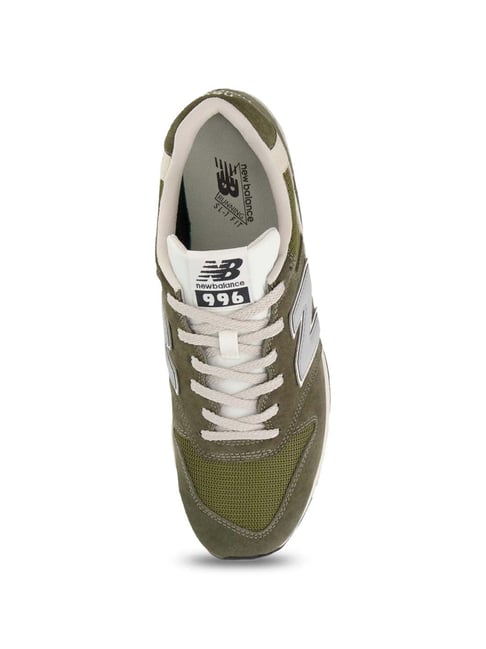 New Balance Men's 996 Green Casual Sneakers