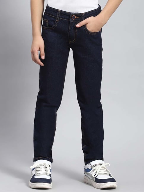 Monte Carlo Boys Blue Slim Fit Jeans