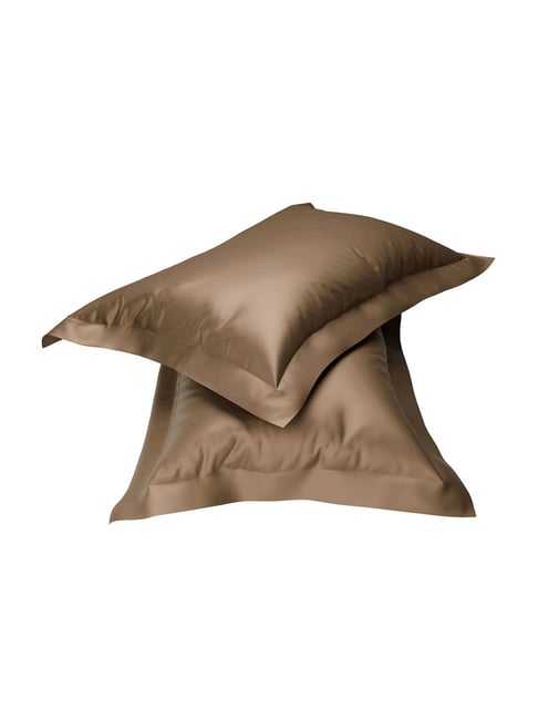 Stoa Paris Day Night Gold Eternal Glow 300 TC Polyester Pillow Cover - Set of 2