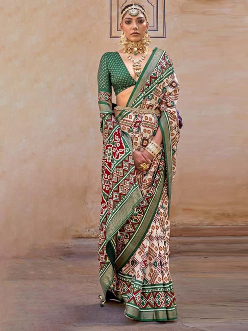 Parrot Green Georgette Sequence Saree – Leemboodi