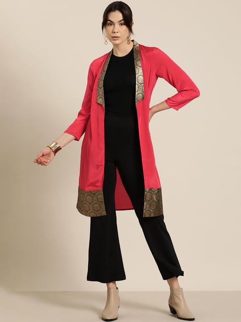 Qurvii Desi Red Shrug