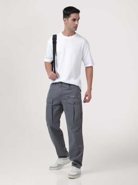 Buy Grey Trousers & Pants for Men by Bene Kleed Online