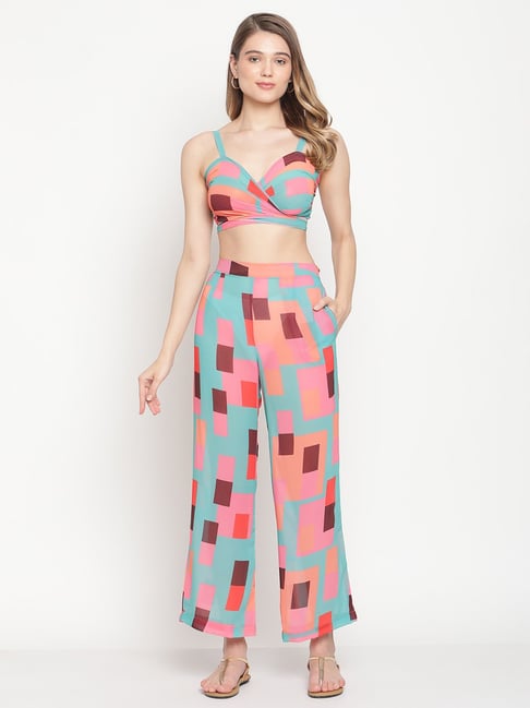 Buy Amante Flared Swim Dress - Multi-Color Online