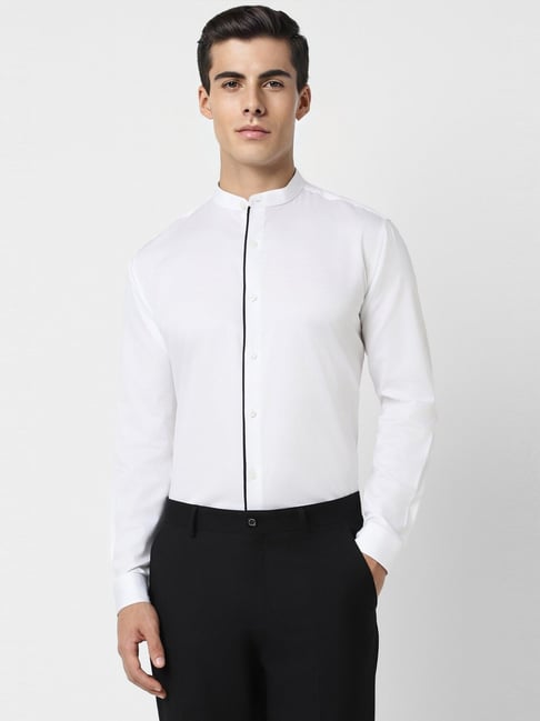 Express mens white dress clearance shirt