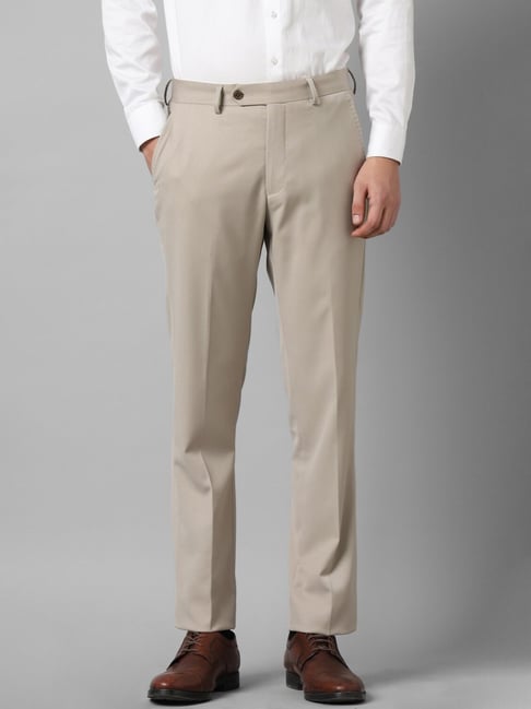 Buy Louis Philippe Grey Trousers Online - 797699 | Louis Philippe