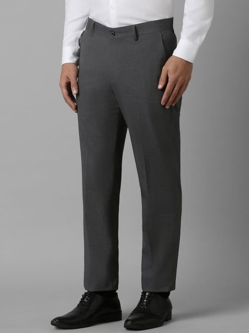Buy NLY MAN Slim Fit Wool Trouser - Grey | NLY Man