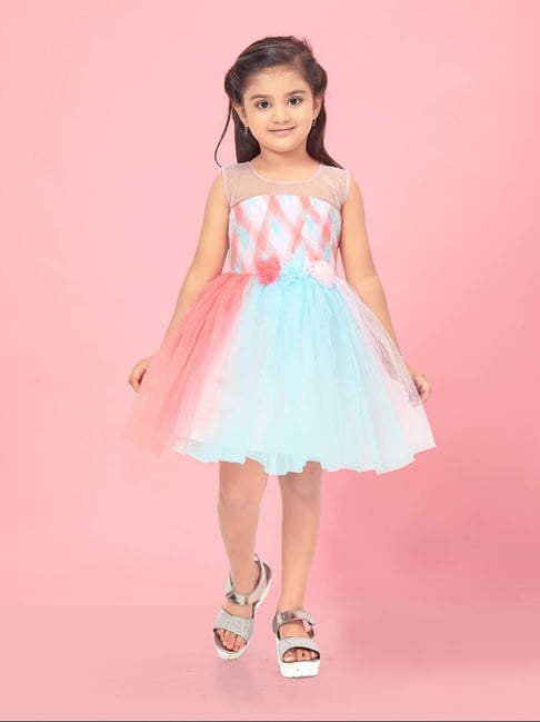 Aarika Kids Multicolor Applique Frock Dress-picture-43