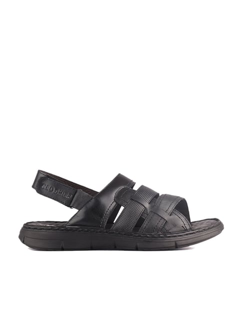 Sian Leather Buckle Sandals Black | ALLSAINTS US
