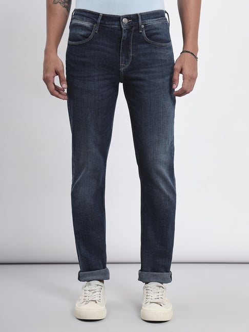 Buy Lee Blue Comfort Fit Jeans for Men Online @ Tata CLiQ