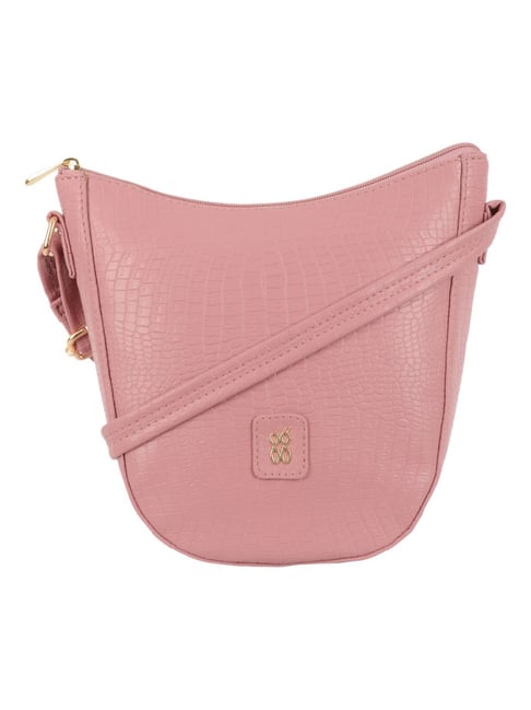 Urban Expressions Faux Crocodile Purse - Women's Bags in Pink | Buckle