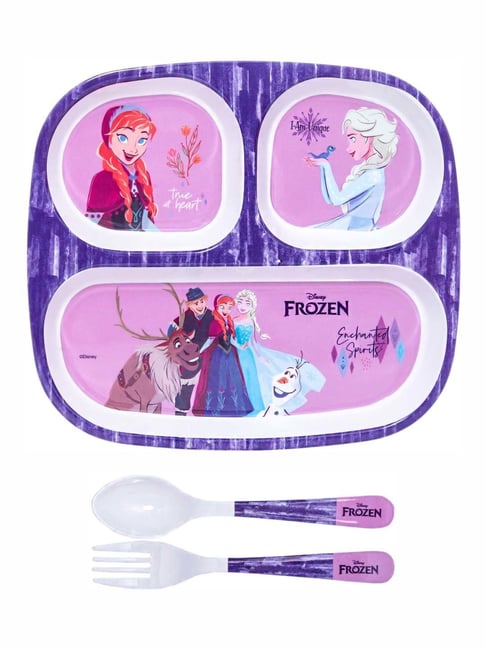 Buy Servewell Frozen Melamine Rectangle Dinner Plate Set of at