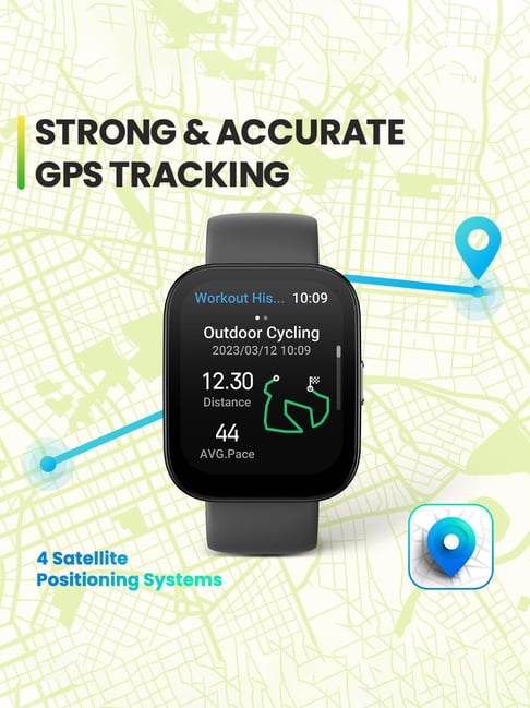 Buy Amazfit Bip BT Calling Smartwatch (White) Online At Best