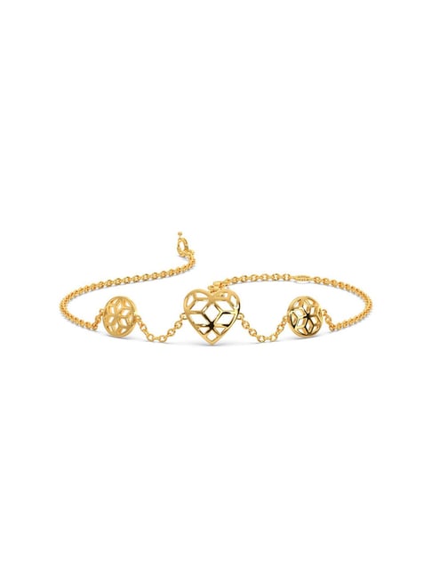 Edana Gold Bracelet Online Jewellery Shopping India | Yellow Gold 22K |  Candere by Kalyan Jeweller… | Man gold bracelet design, Gold bracelet,  Online gold jewellery