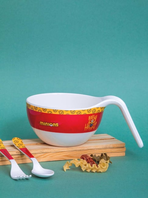 Servewell Minions Melamine Maggie Bowl - Set of 3-picture-31