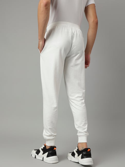 Buy Free Authority Off White Regular Fit Joggers for Men's Online