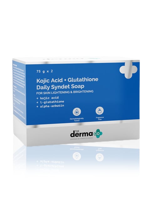 Buy The Derma Co Kojic Acid + Glutathione Daily Syndet Soap Combo for  Online @ Tata CLiQ