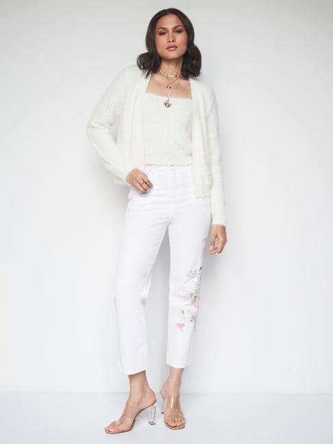 【新品タグ付】MARNO Marguerite cardigan ホワイト DEREK LAM | Minta Cardigan - Blanc De Blanc – Scarlet Clothing