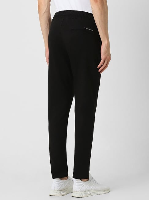 Van Heusen Black Slim Fit Trackpants