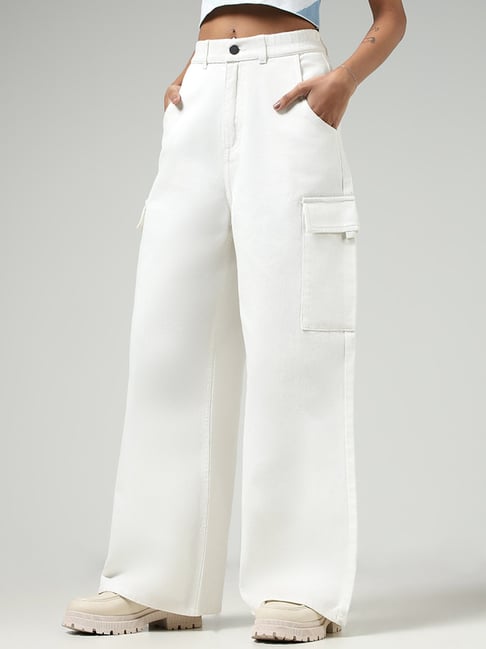 Nicole Miller Women's Linen Wide Leg Pants White Size Petite - Walmart.com