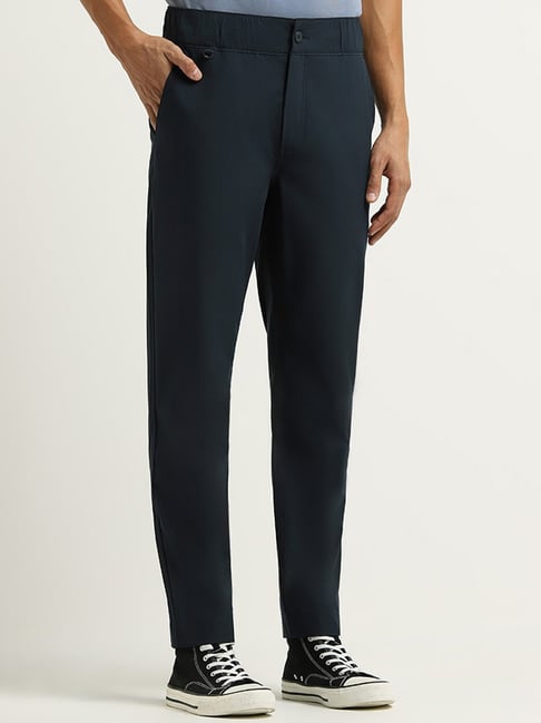 No Sweat Pant Relaxed Taper - Navy