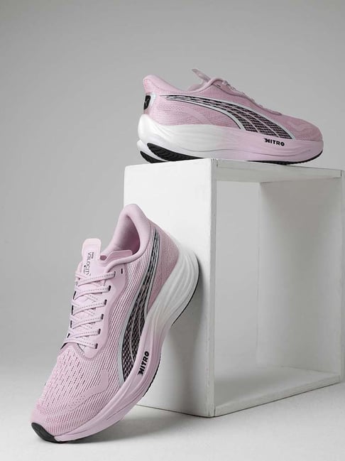 Puma Women's Velocity NITRO Grape Mist Running Shoes