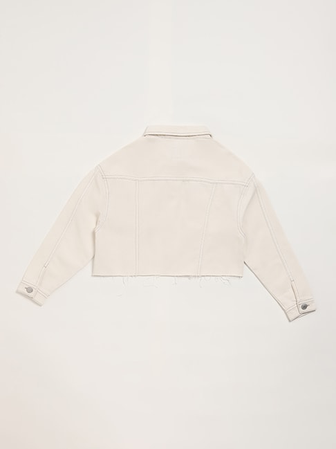 Fashion Look Featuring Off-White Denim Jackets and Off-White Denim Jackets  by Mariefitss - ShopStyle