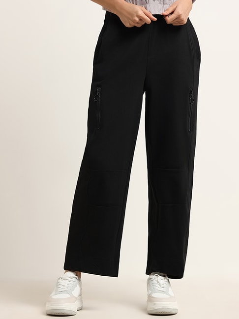 Women's NASA Graphic Wide Leg Track Pants - Blue Size Medium | eBay
