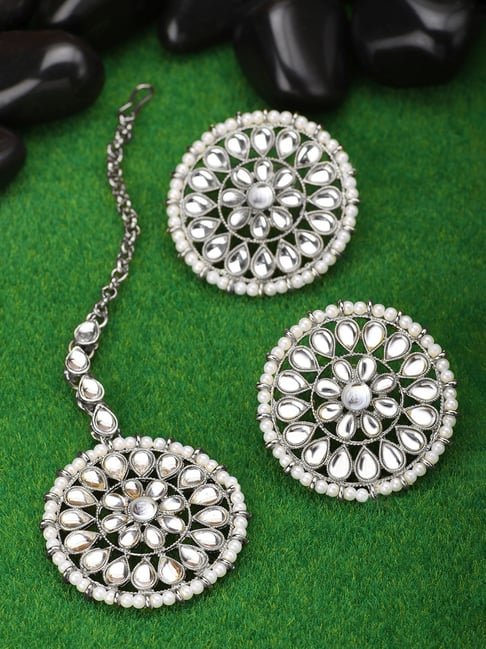 Big Round Stud Earrings Simulated Pearl Earring Elegant Jewelry Women  Accessory | eBay