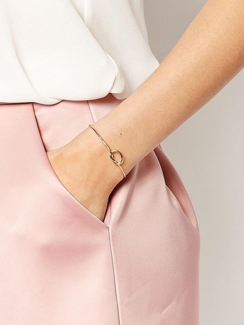 Peora Gold Plated Kada Bracelet Stylish Fashion Jewellery for Women & Girls-picture-43