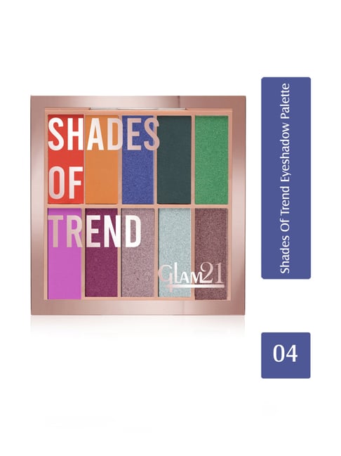 Glam21 Shades of Trend Eyeshadow Palette Shade 04 - 4 gm-image-1