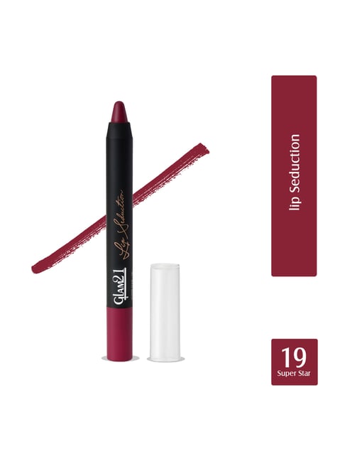 Glam21 Lip Seduction Crayon Lipstick 19 Super Star - 2.8 gm-image-46