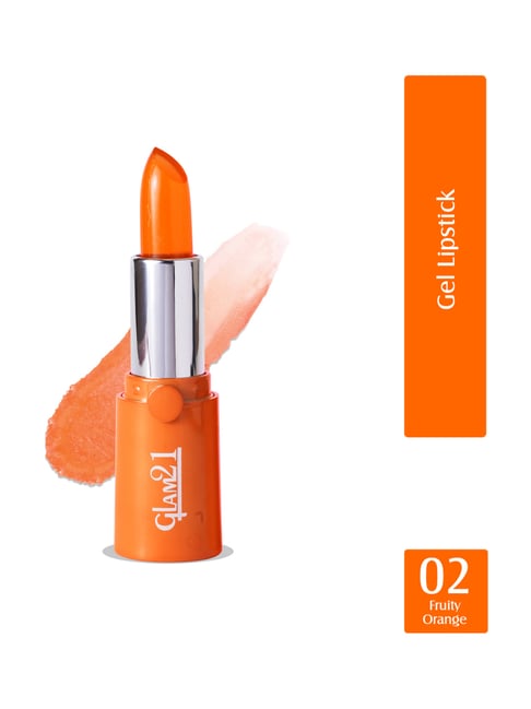 Glam21 Gel Based Lipstick 02 Fruity Orange - 3.6 gm-picture-32