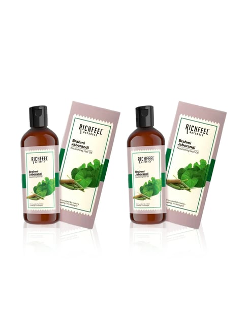 Richfeel Brahmi Jaborandi Nourishing Hair Oil - Pack of 2