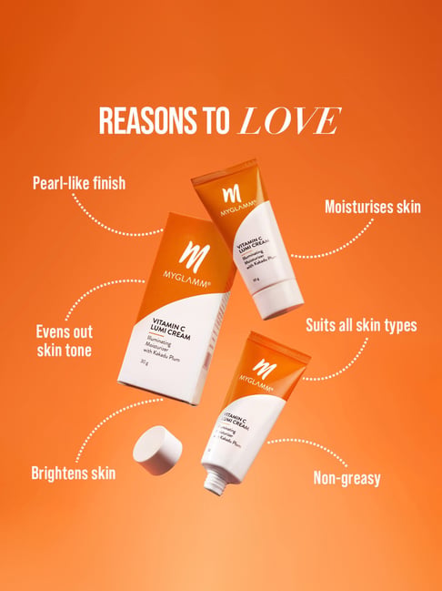 Buy MyGlamm Vitamin C Lumi Cream - 30 gm for Online @ Tata CLiQ
