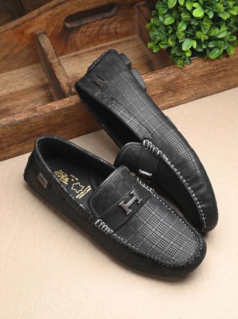 Buy Hitz Luxure Men s Black Casual Loafers for Men at Best Price