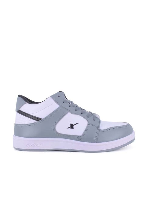 Sparx Men's Grey Ankle High Sneakers