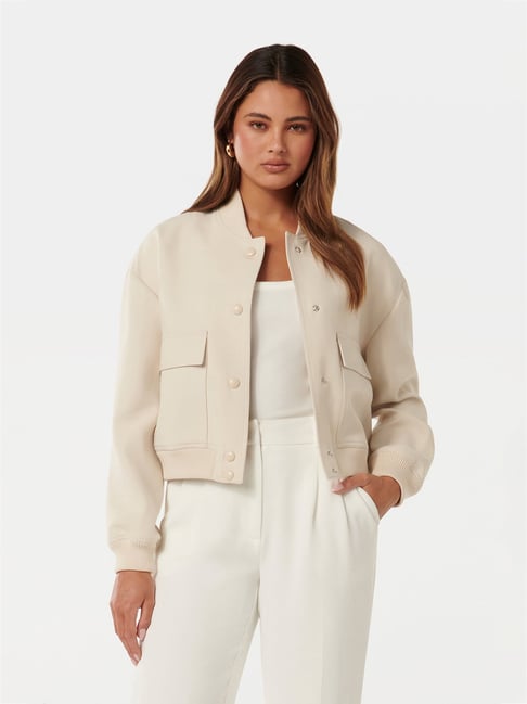 Coats & Jackets | New With Tag ✓ Korean Jacket White 🤍 | Freeup
