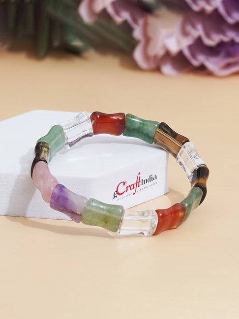 Buy Multi Color Beads Mangalsutra Bracelet for Women Online in India
