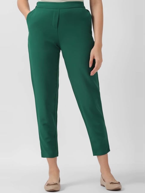 Theory Women's Green Pants | ShopStyle