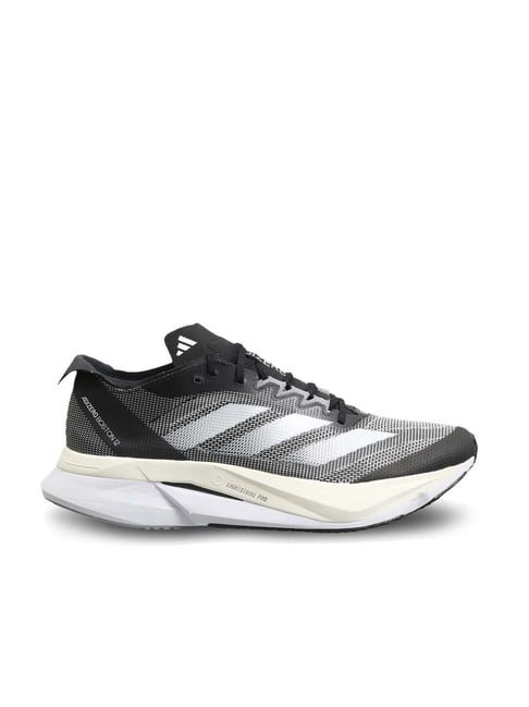 Adidas Men's ADIZERO BOSTON 12 Grey Running Shoes