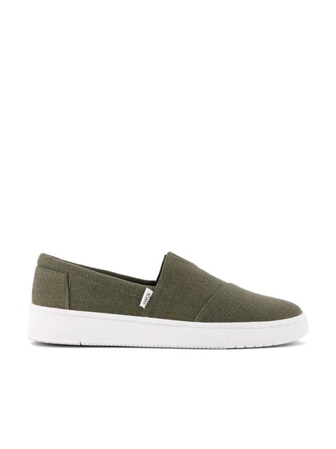 TOMS TRVL Lite Men s Green Plimsolls