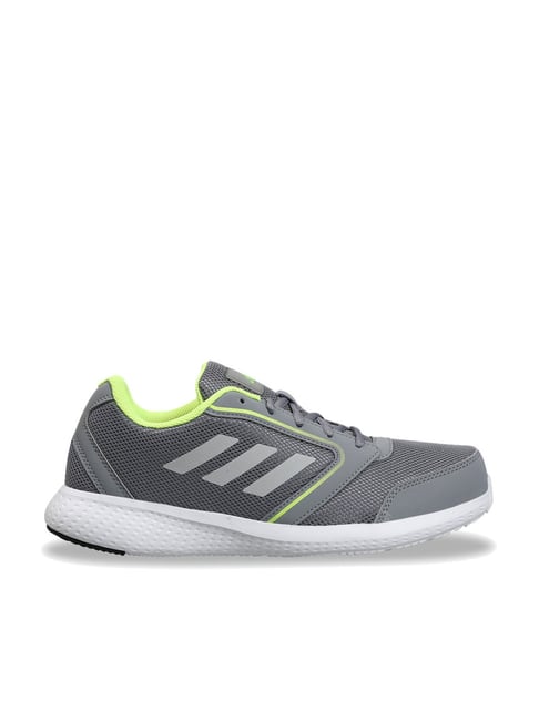 Adidas Men's Fluento Grey Running Shoes